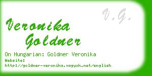 veronika goldner business card